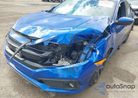 2021 Honda Civic Sport from USA, damaged, VIN 19XFC2F80ME002712